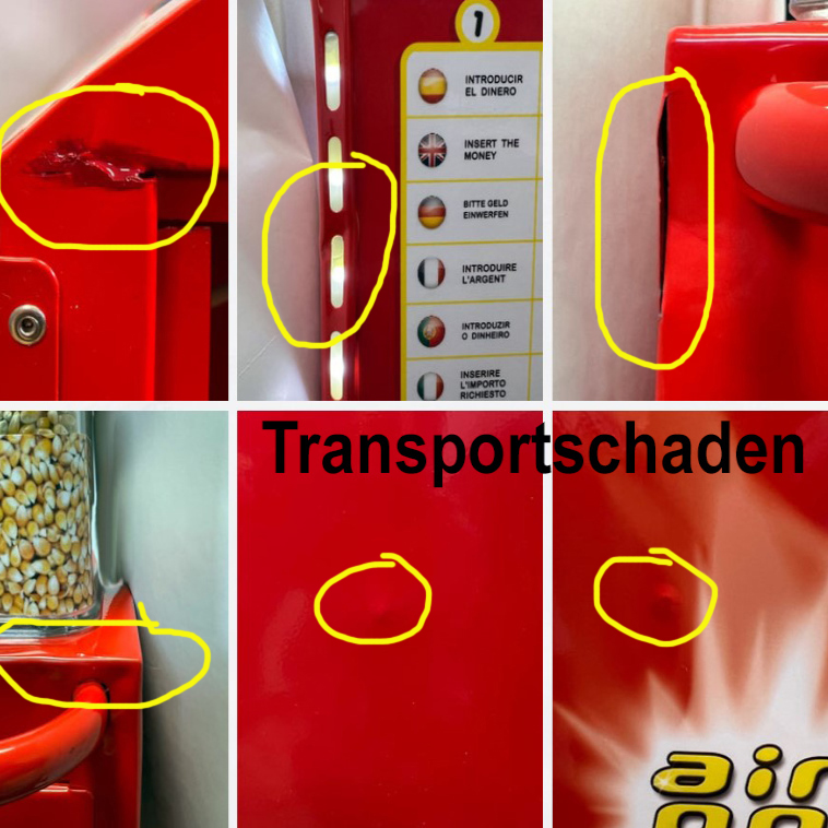 Popcorn-Automat Airpop GO - optische Mängel, wenig gebraucht