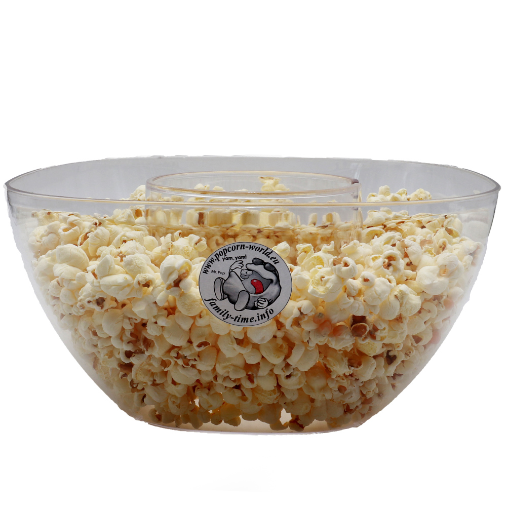 Family Time Popcorn-Automat weiss