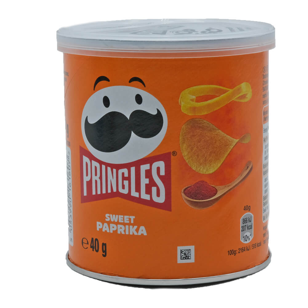 Pringles Chips Sweet Paprika (orange) 12er