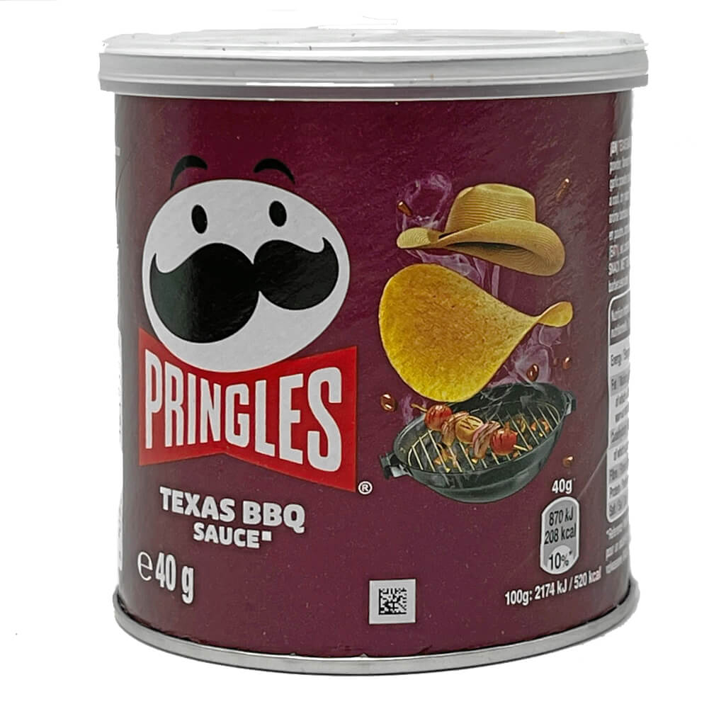 Pringles Chips Texas BBQ (lila) 12 x 40g
