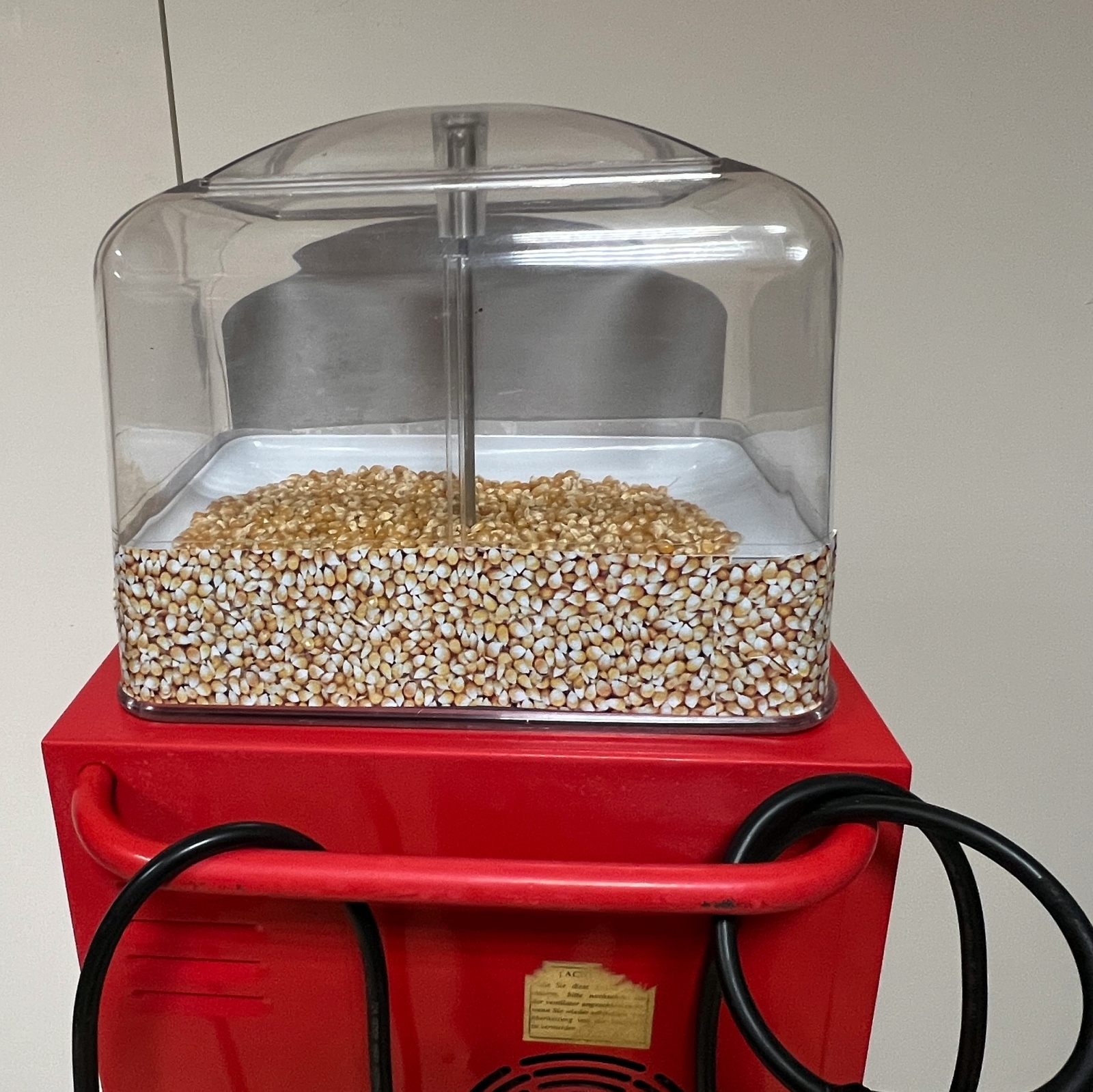 Popcorn-Automat Airpop GO rot - gebraucht