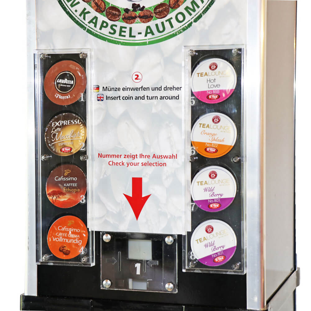Kapsel-Automat M1-NE passend für Nespresso